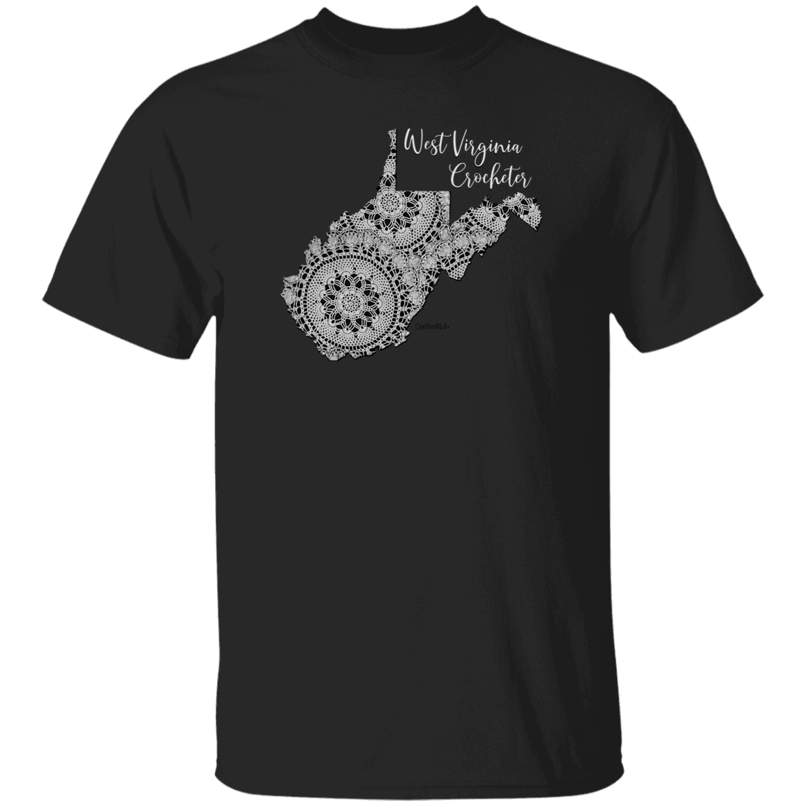 West Virginia Crocheter Cotton T-Shirt