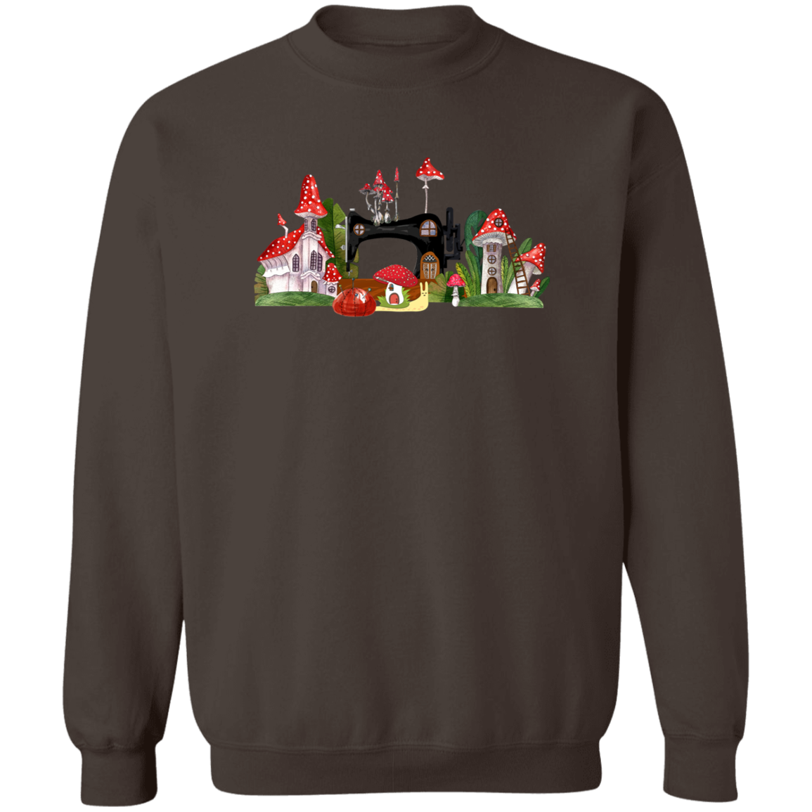 Sewing Machine Mushroom Village Sweatshirt