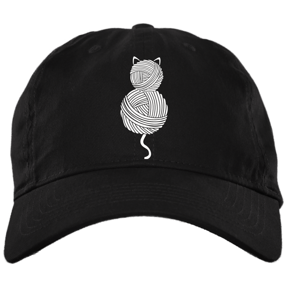 Yarn Kitty Twill Unstructured Dad Cap