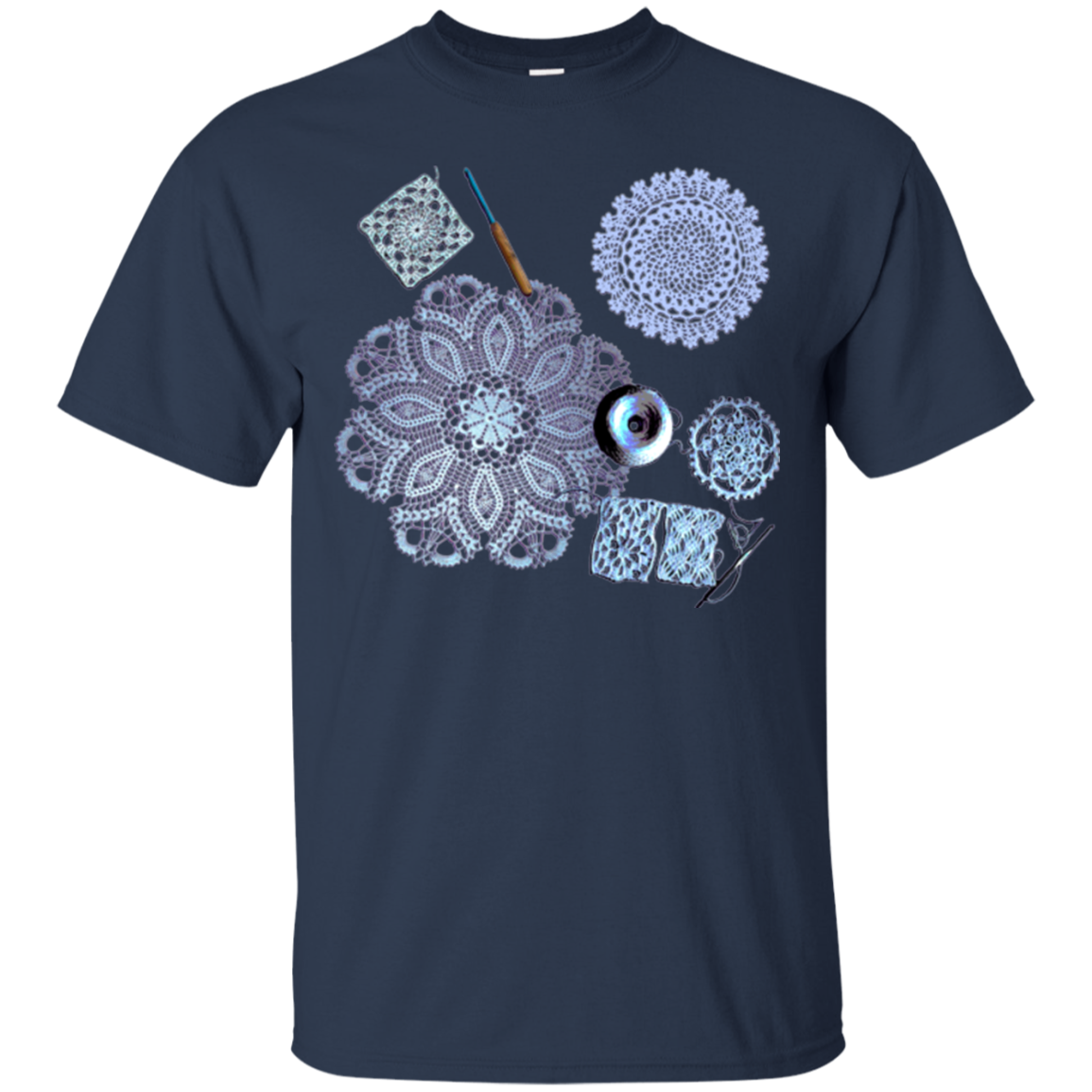 Crochet Collage Ultra Cotton T-Shirt