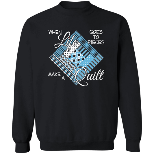 Make a Quilt (blue) Sweatshirt
