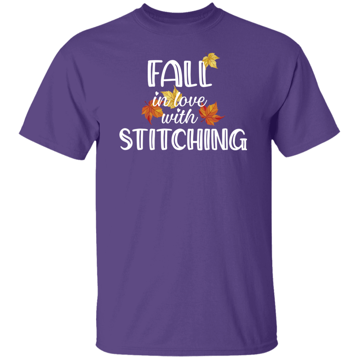 Fall in Love with Stitching T-Shirt