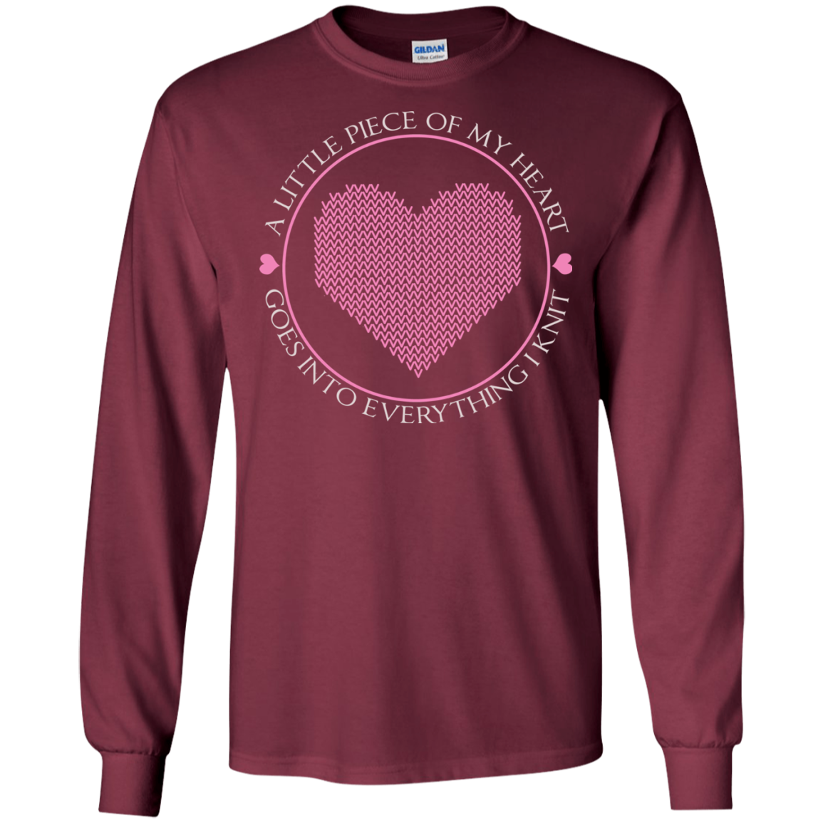 Piece of My Heart (Knit) LS Ultra Cotton T-Shirt
