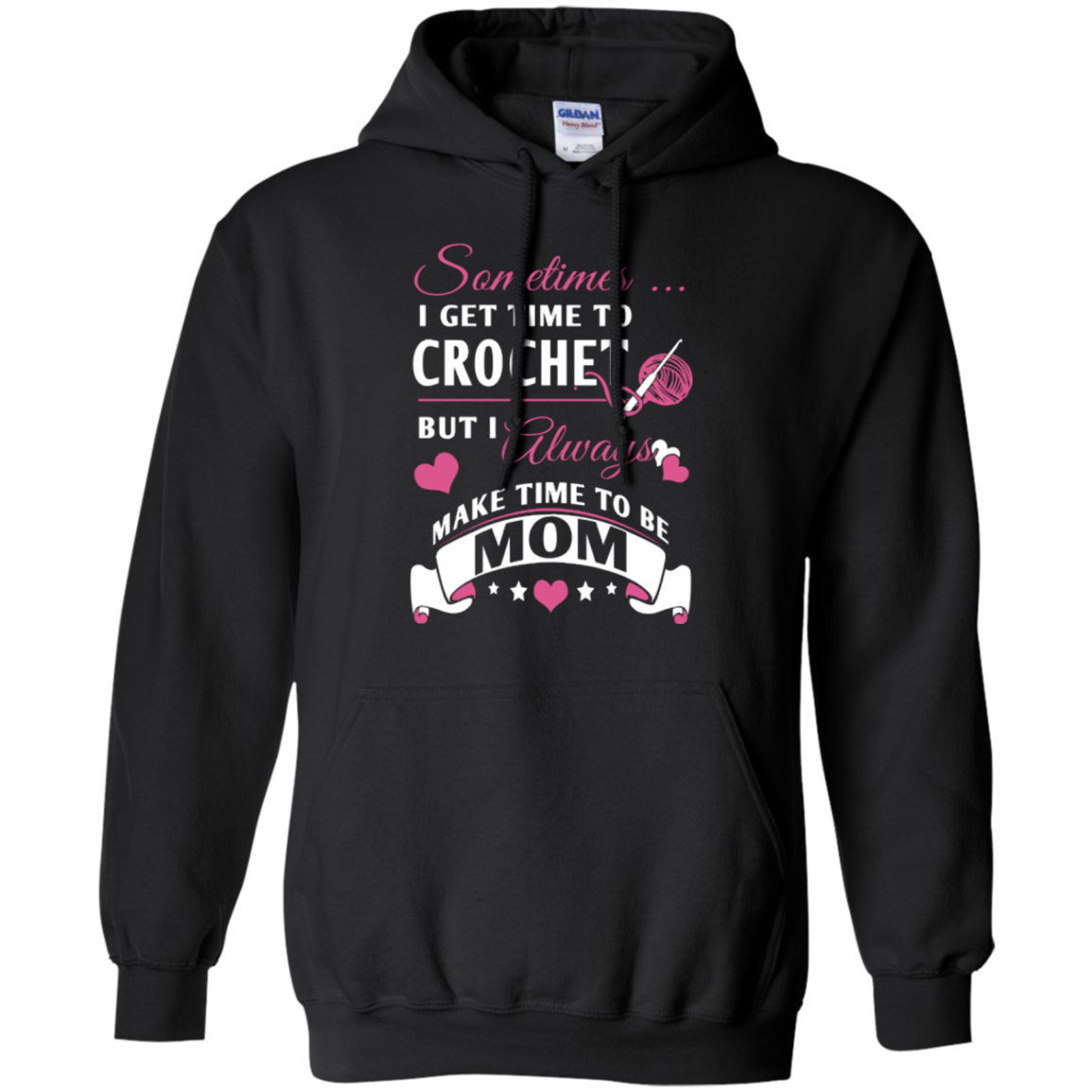 Crochet Mom Pullover Hoodies - Crafter4Life - 2