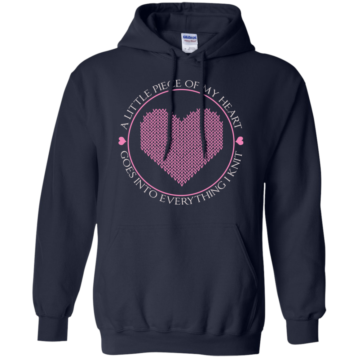 Piece of My Heart (Knit) Pullover Hoodie