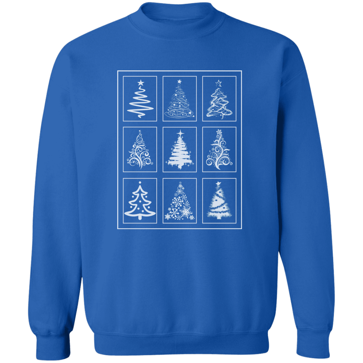 Christmas Tree Quilt Sweatshirt