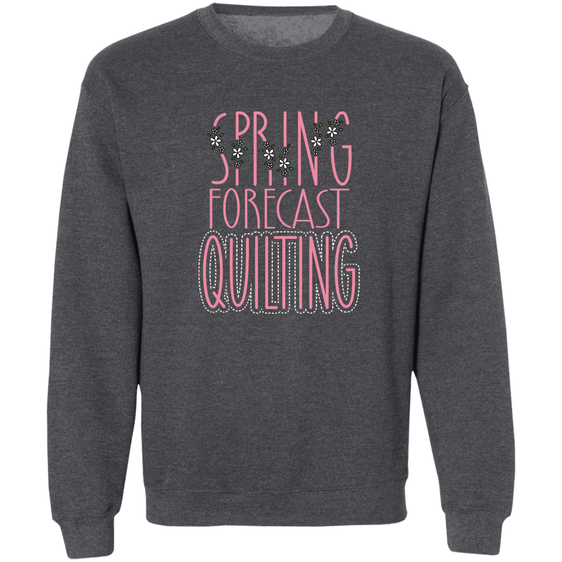 Spring Forecast Quilting Sweatshirt