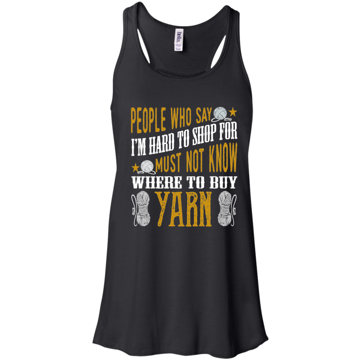 Where to Buy Yarn Flowy Racerback Tank