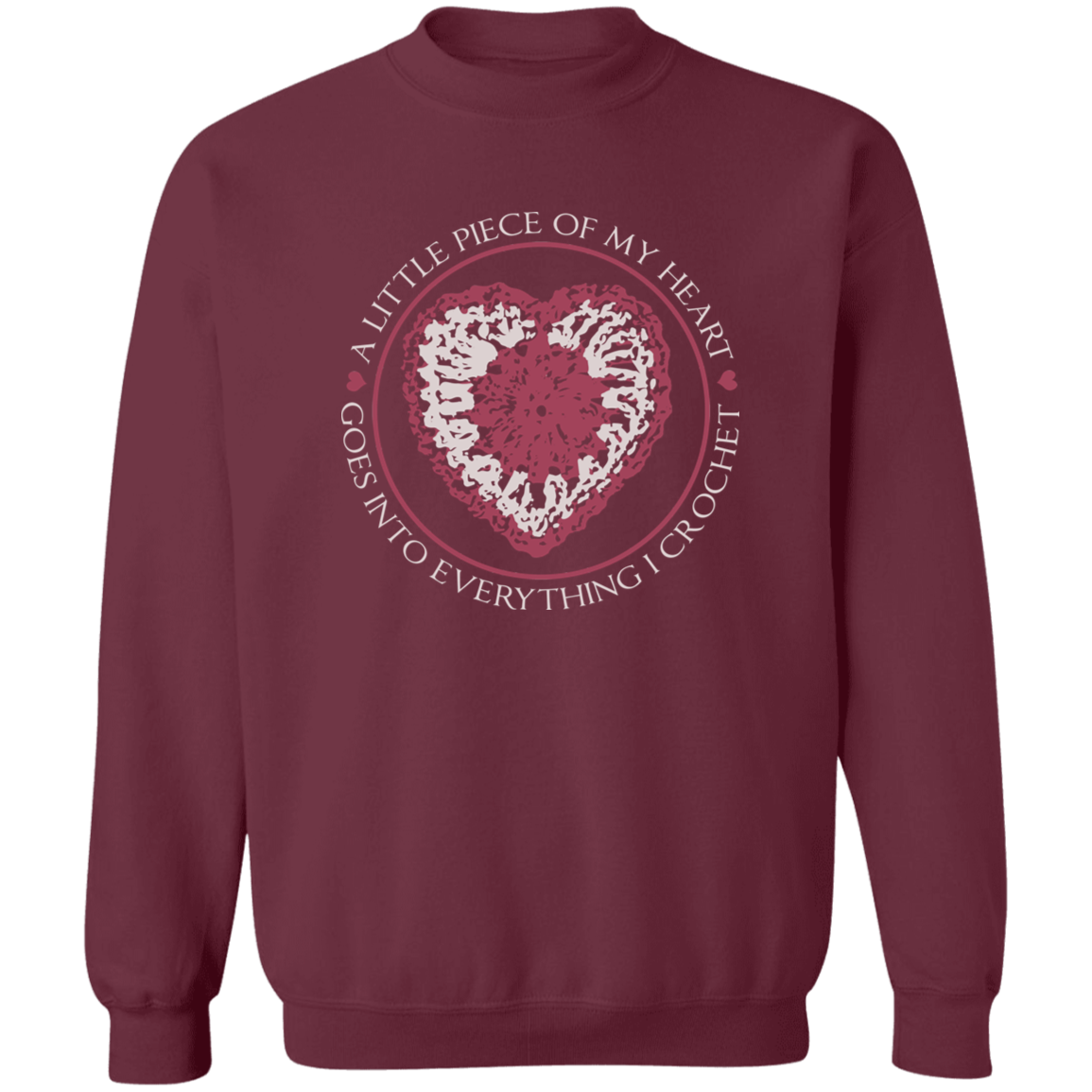 Piece of My Heart (Crochet) Sweatshirt