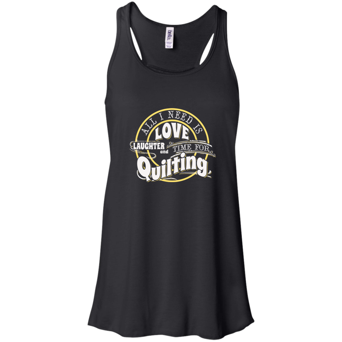 Time for Quilting Flowy Racerback Tank