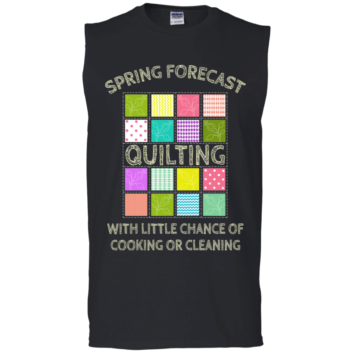 Spring Forecast:  Quilting Unisex T-Shirts