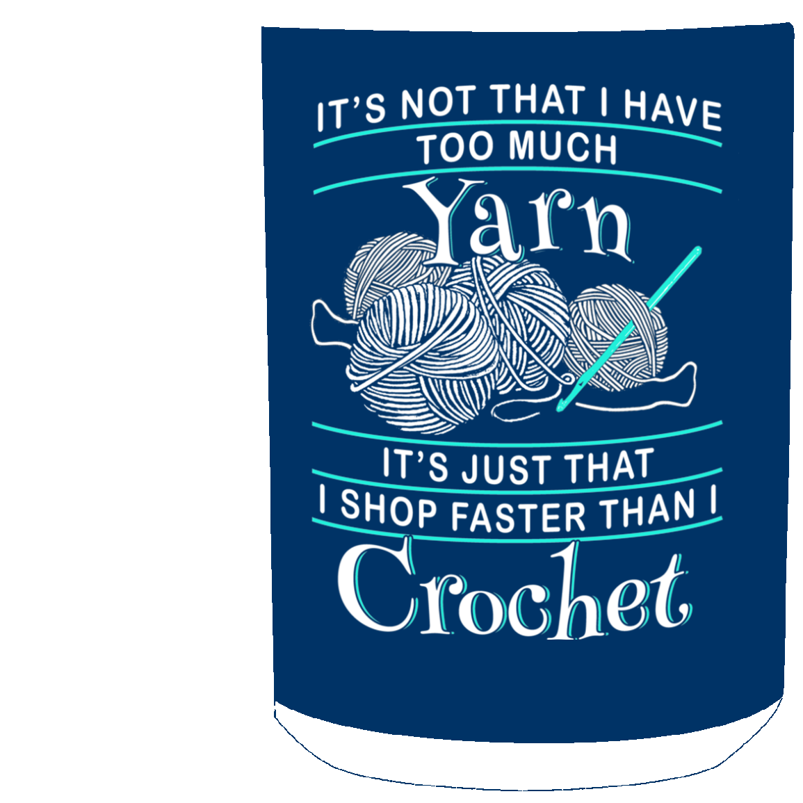 I Shop Faster than I Crochet Mugs