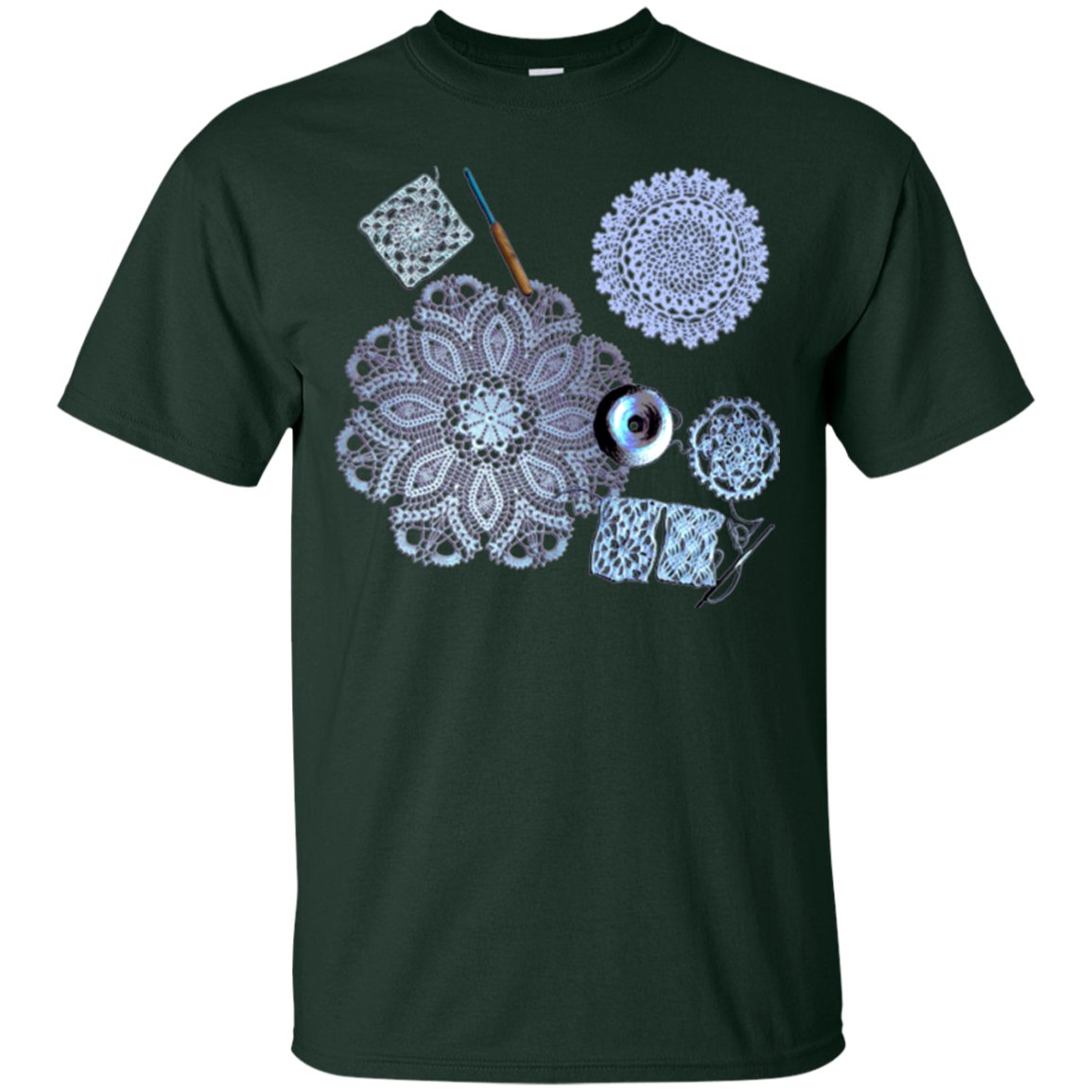 Crochet Collage Ultra Cotton T-Shirt