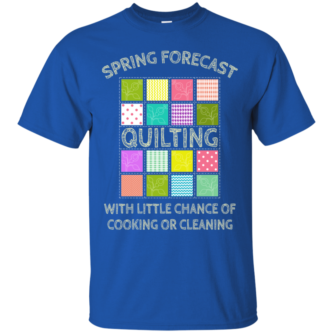 Spring Forecast: Quilting Unisex T-Shirts