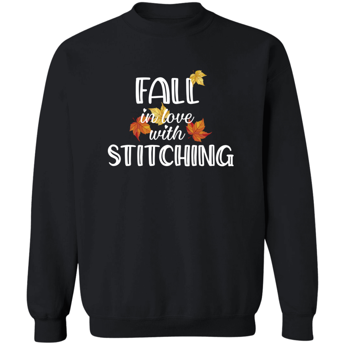 Fall in Love with Stitching Sweatshirt