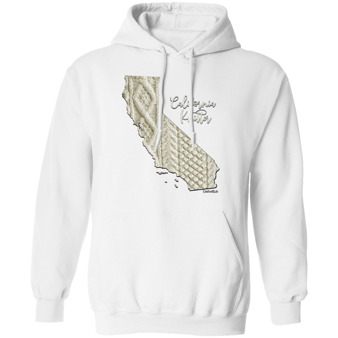 California Knitter Pullover Hoodie