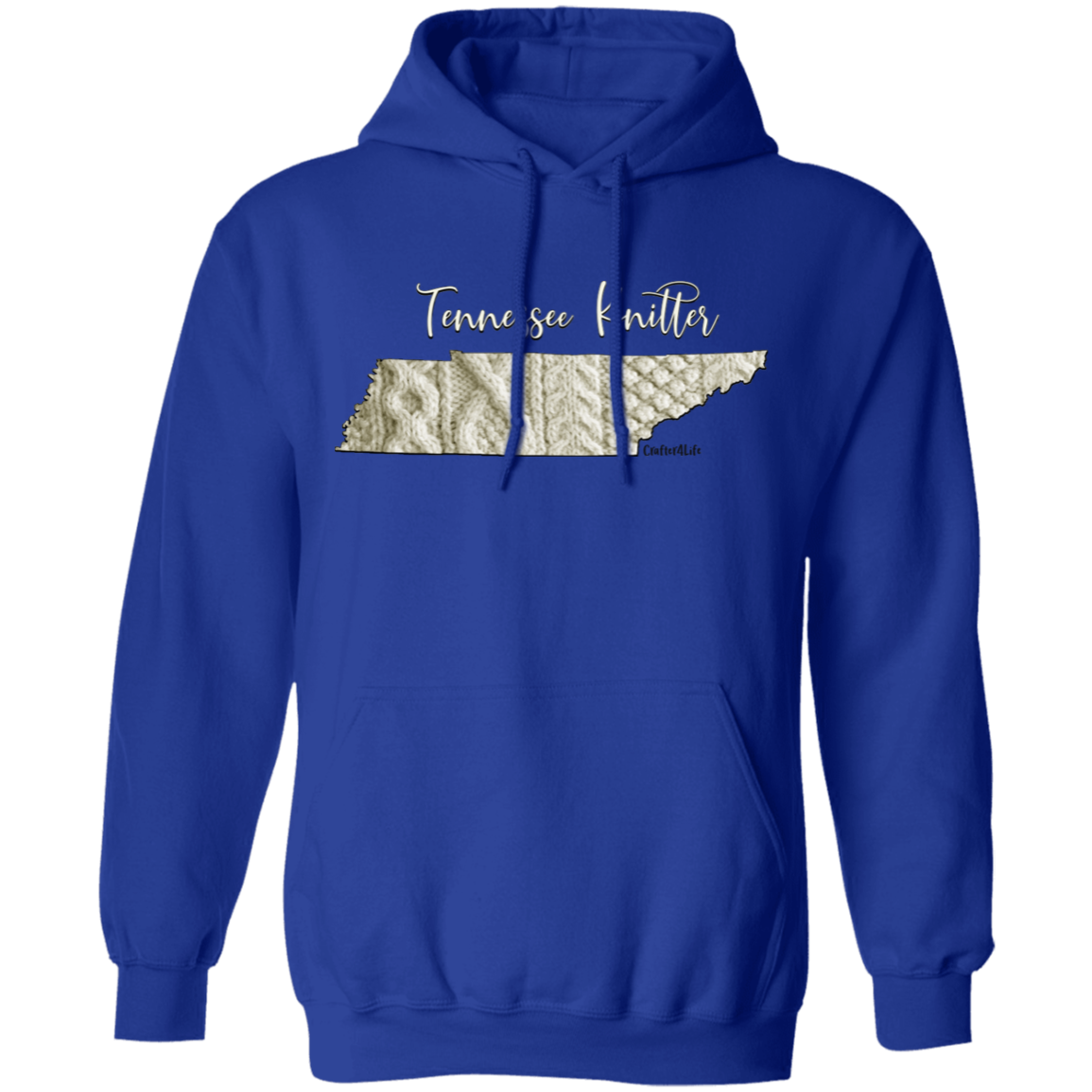 Tennessee Knitter Pullover Hoodie