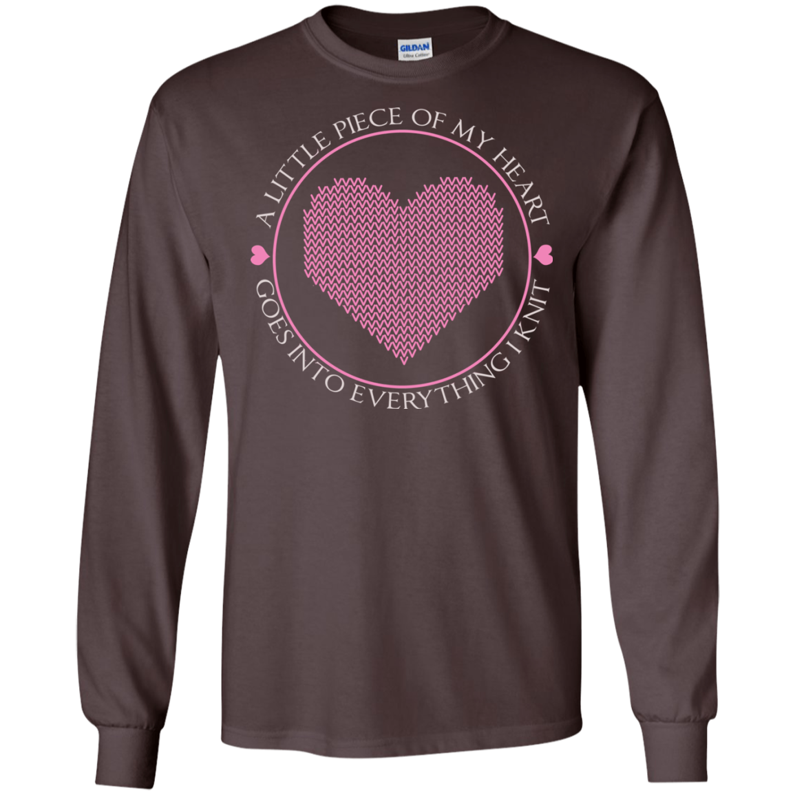 Piece of My Heart (Knit) LS Ultra Cotton T-Shirt