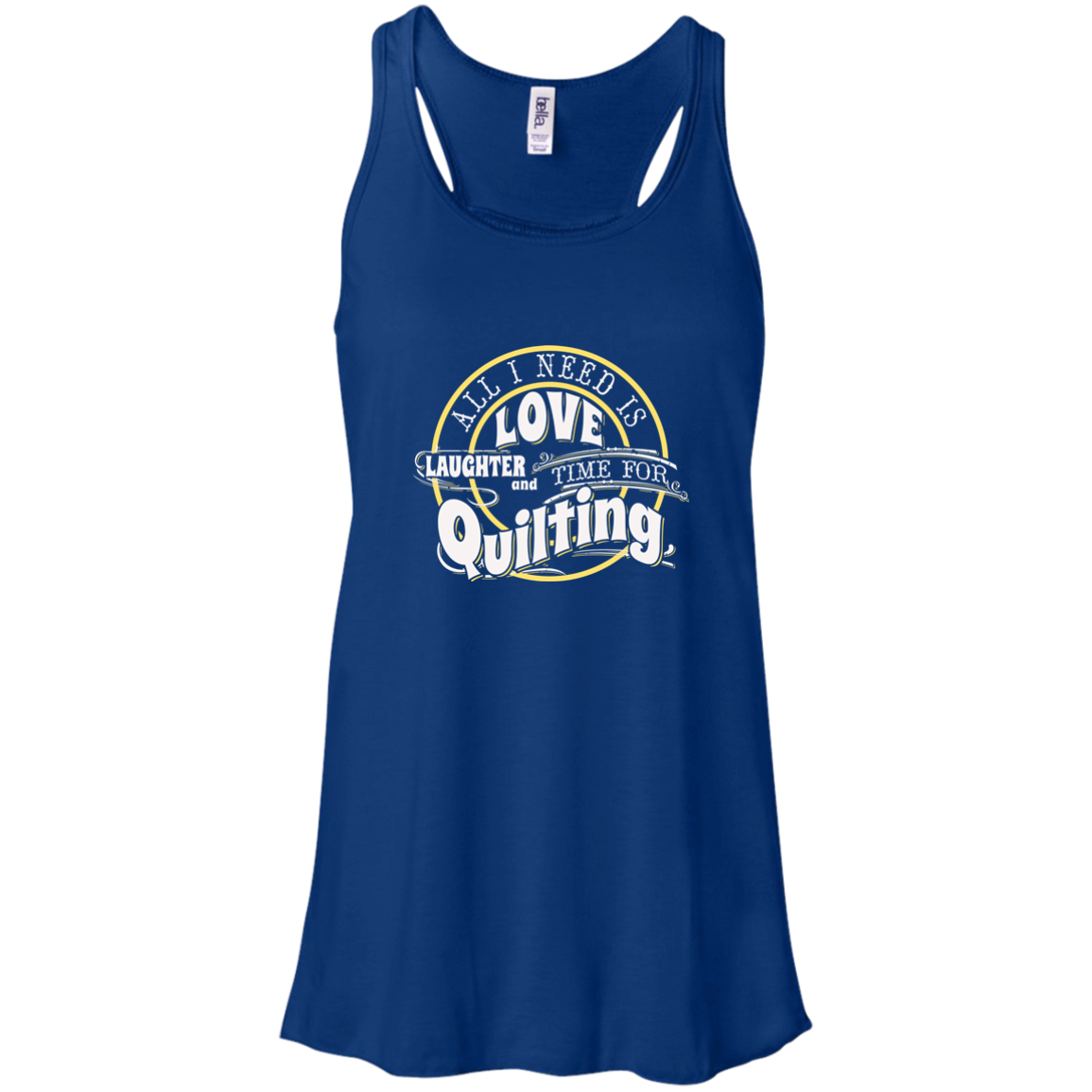 Time for Quilting Flowy Racerback Tank