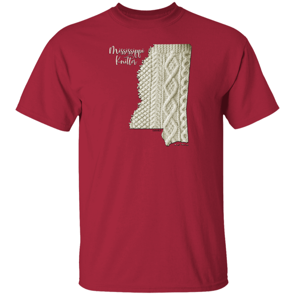 Mississippi Knitter Cotton T-Shirt