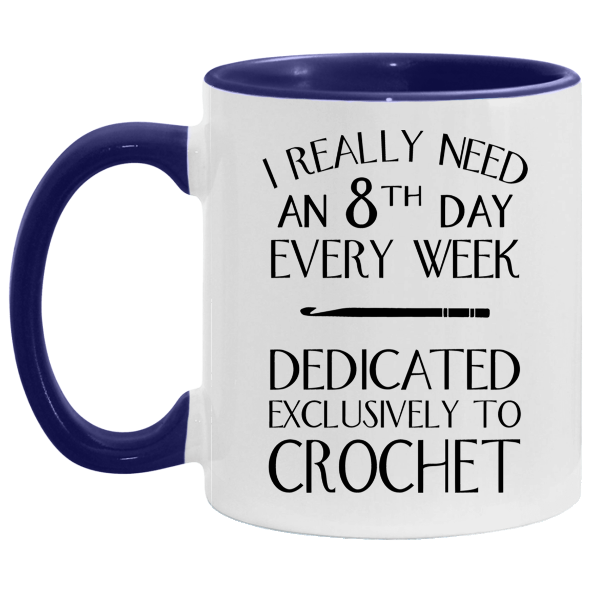 8th Day Crochet Mugs