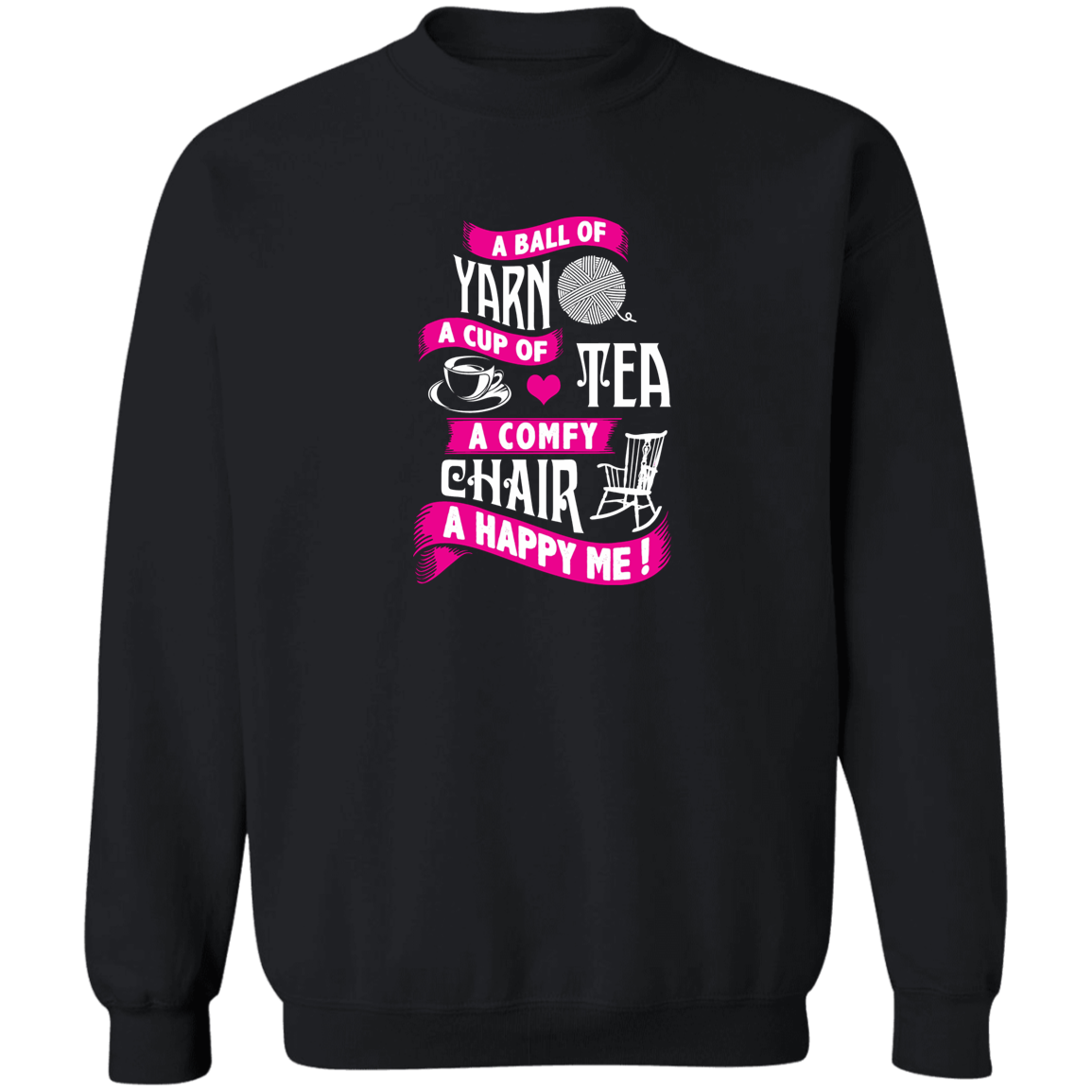 A Ball of Yarn - A Happy Me Sweatshirt