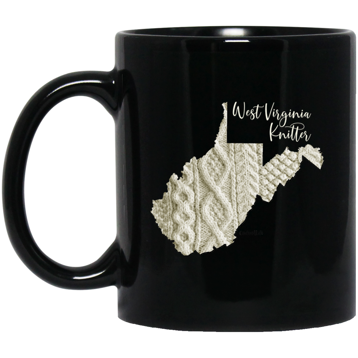 West Virginia Knitter Mugs