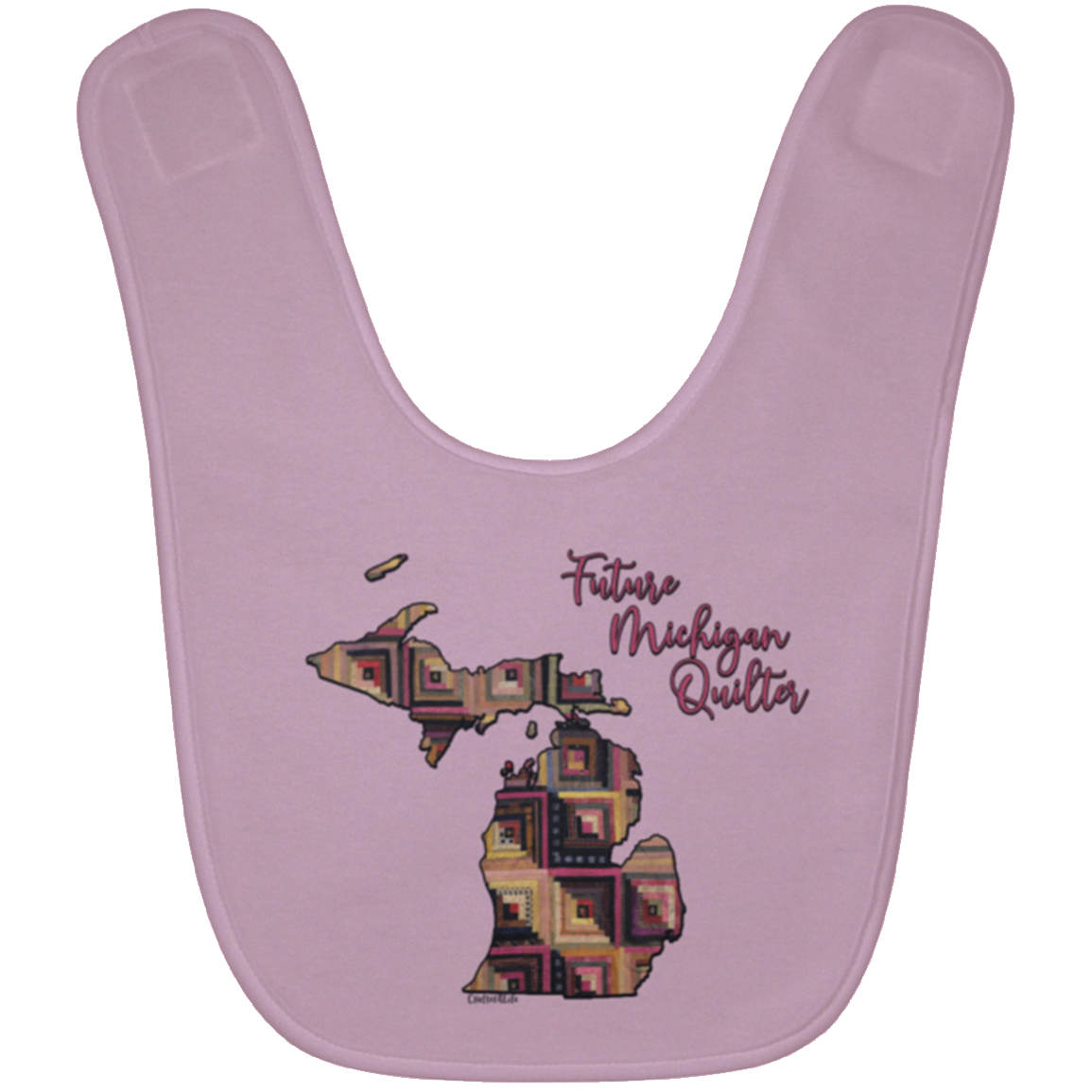 Future Michigan Quilter Baby Bib