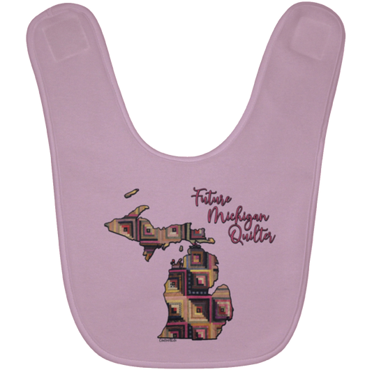 Future Michigan Quilter Baby Bib