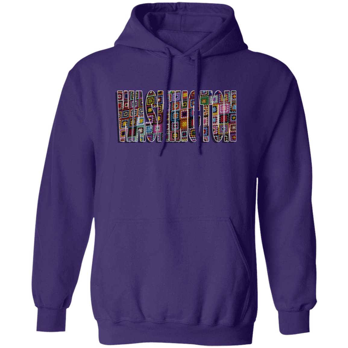 Washington Crochet Pullover Hoodie
