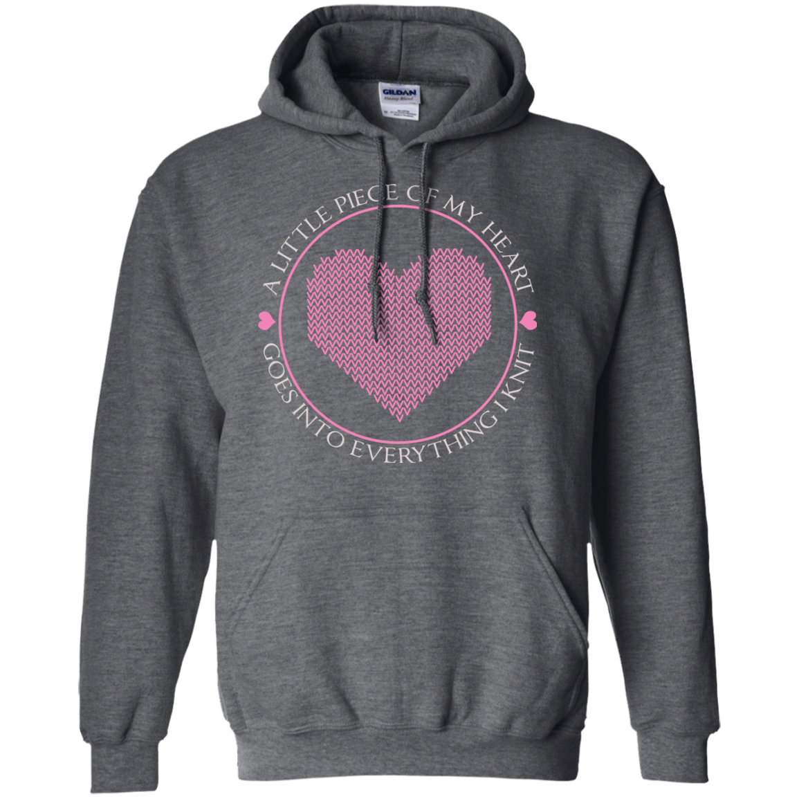 Piece of My Heart (Knit) Pullover Hoodie