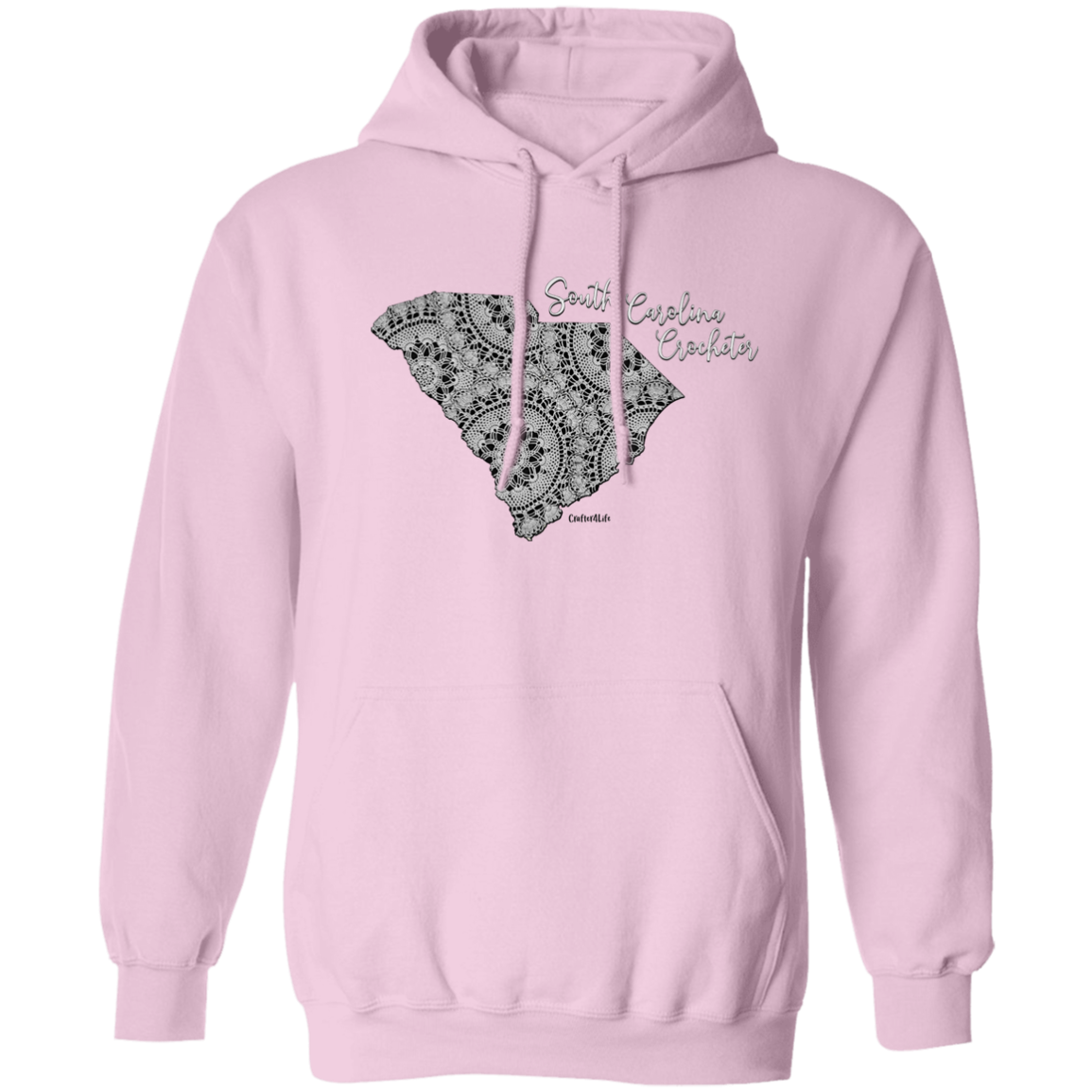 South Carolina Crocheter Pullover Hoodie