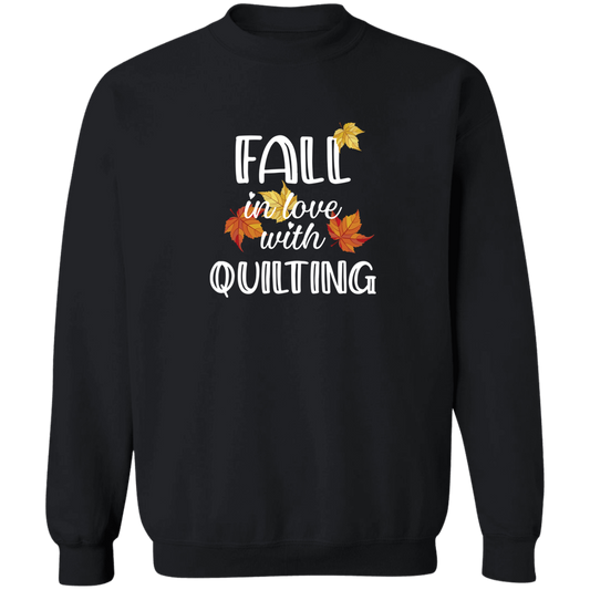 Fall in Love with Quilting Sweatshirt