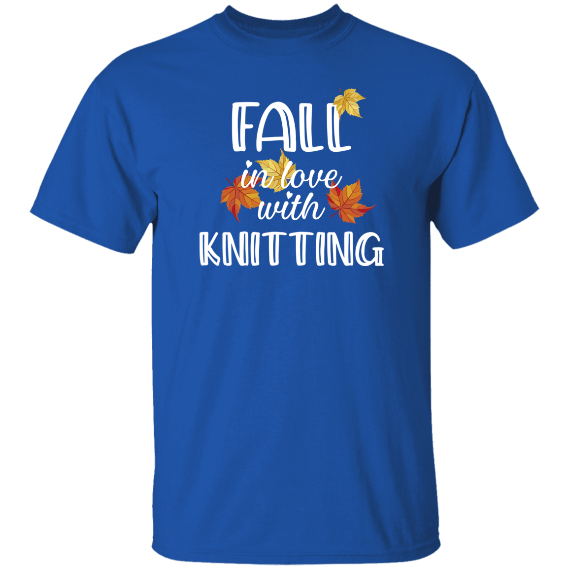 Fall in Love with Knitting T-Shirt