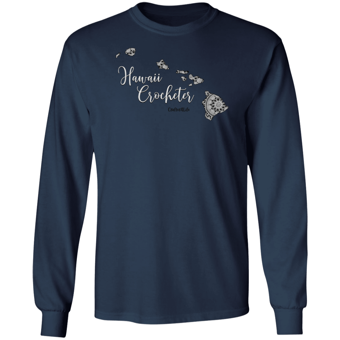 Hawaii Crocheter LS Ultra Cotton T-Shirt