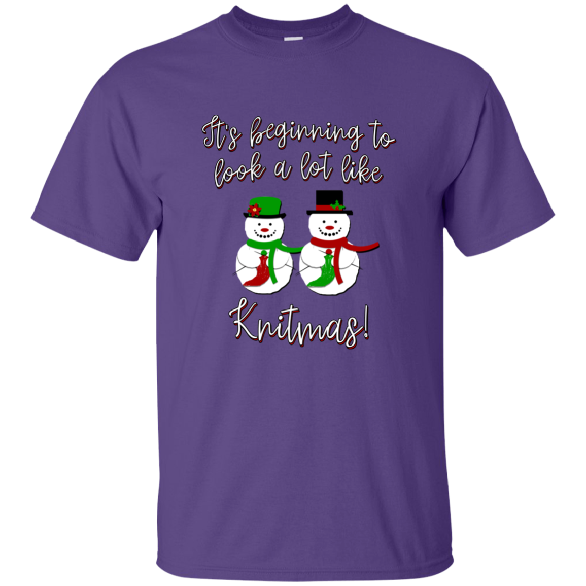 Knitmas Snow Couple Ultra Cotton T-Shirt