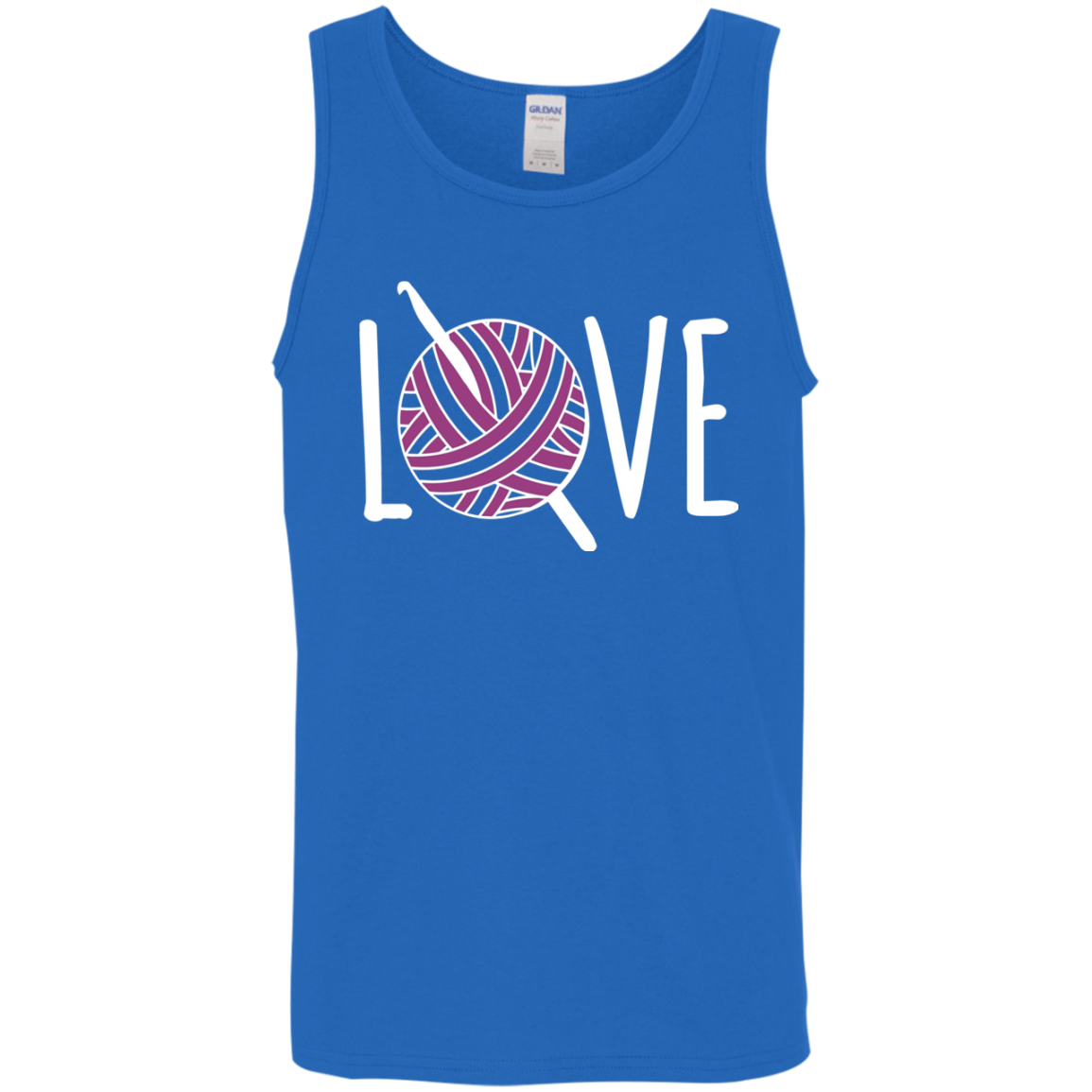 Crochet LOVE Cotton Tank Top