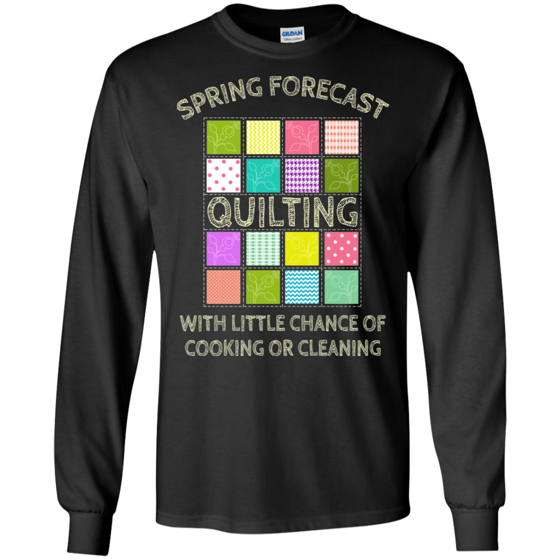 Spring Forecast:  Quilting Unisex T-Shirts