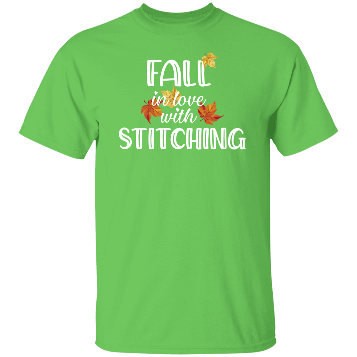 Fall in Love with Stitching T-Shirt