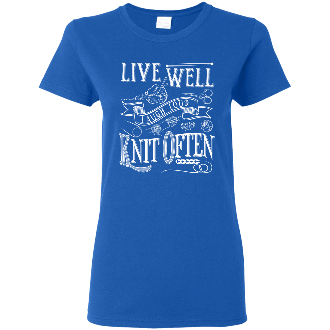 Knit Often Ladies T-Shirt