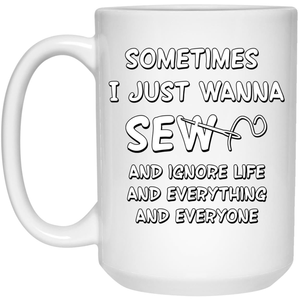 Just Wanna Sew Mugs