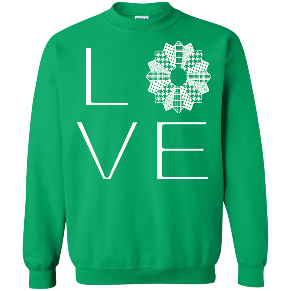 LOVE Quilting Crewneck Sweatshirts - Crafter4Life - 1