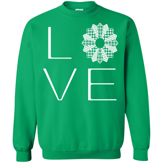 LOVE Quilting Crewneck Sweatshirts - Crafter4Life - 1