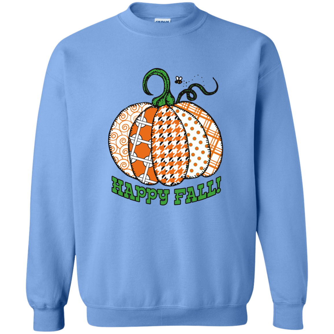 Happy Fall! Crewneck Pullover Sweatshirt