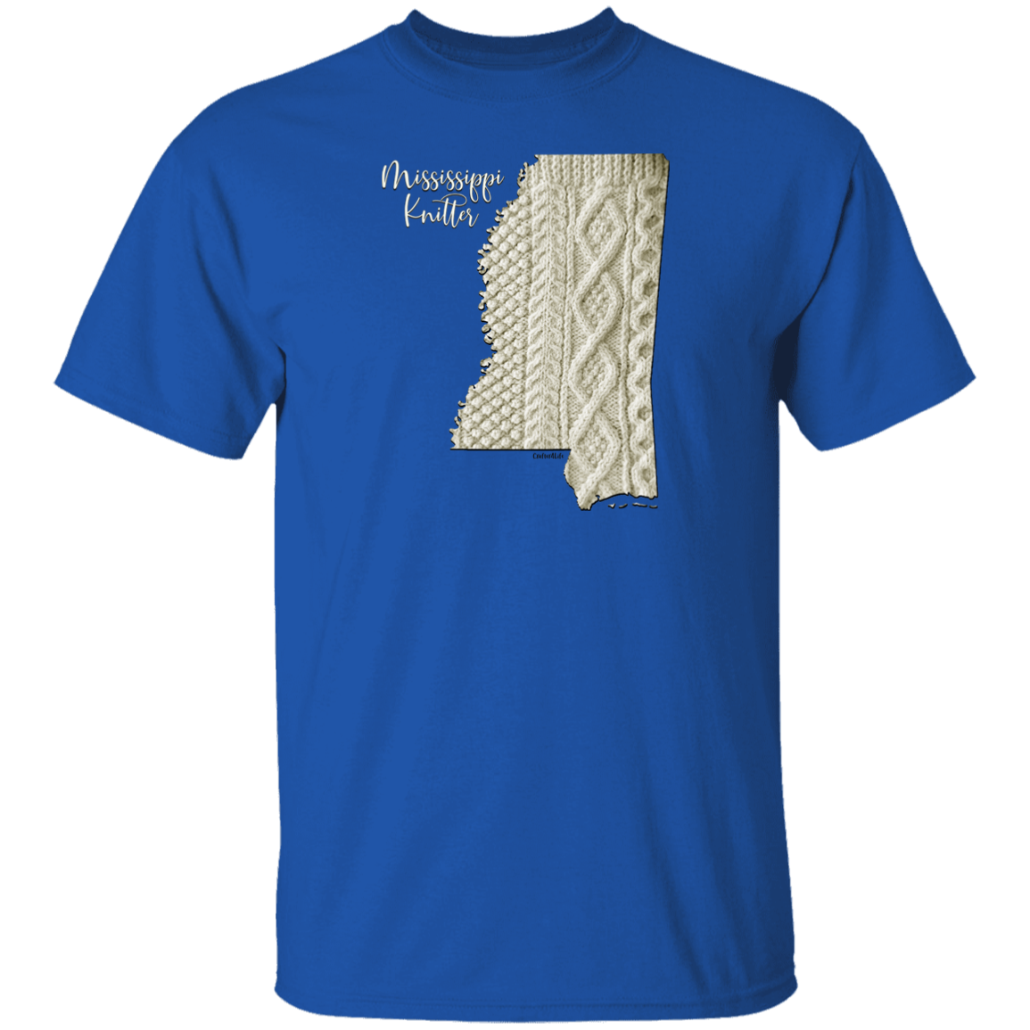 Mississippi Knitter Cotton T-Shirt