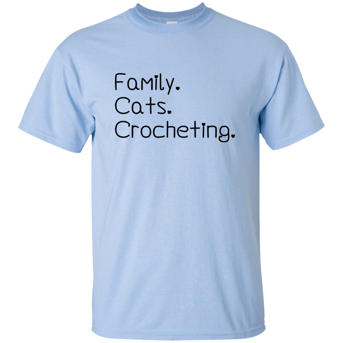 Family-Cats-Crocheting Ultra Cotton T-Shirt