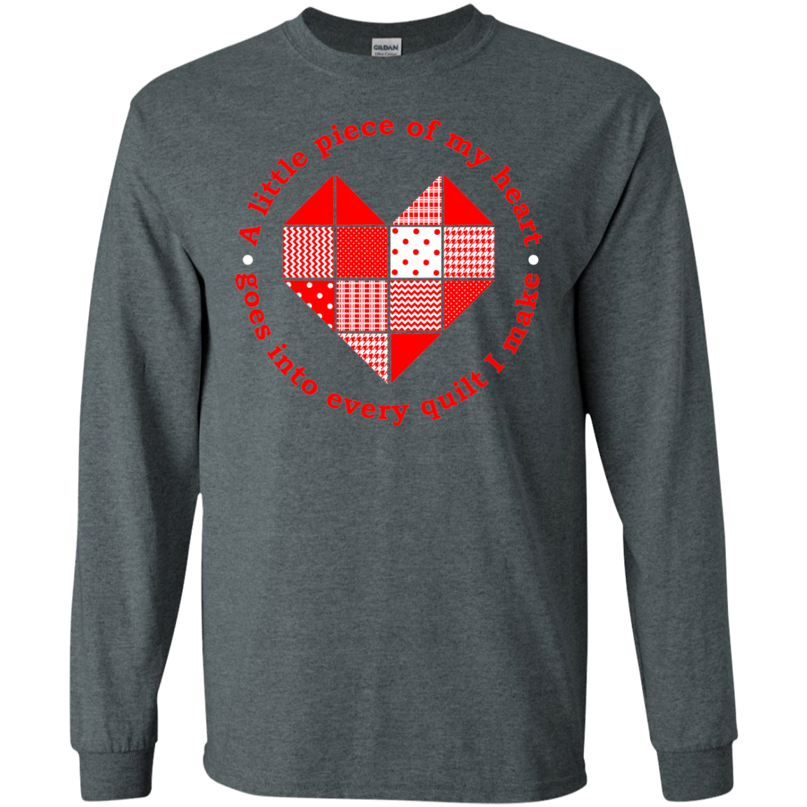 Piece of My Heart (Quilt) LS Ultra Cotton T-Shirt