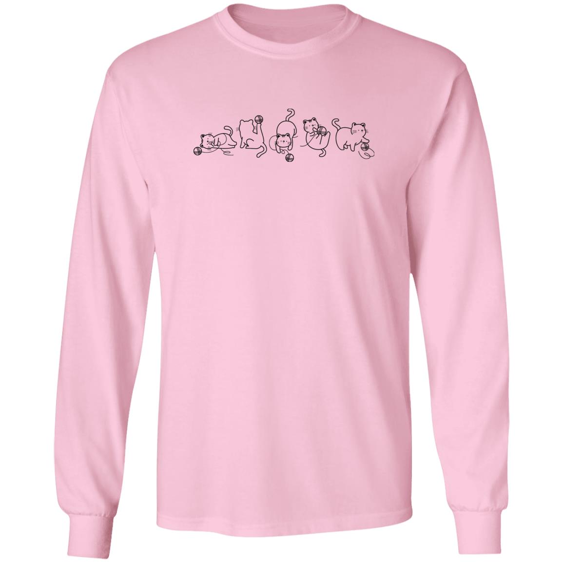 Cats & Yarn Long Sleeve T-Shirt