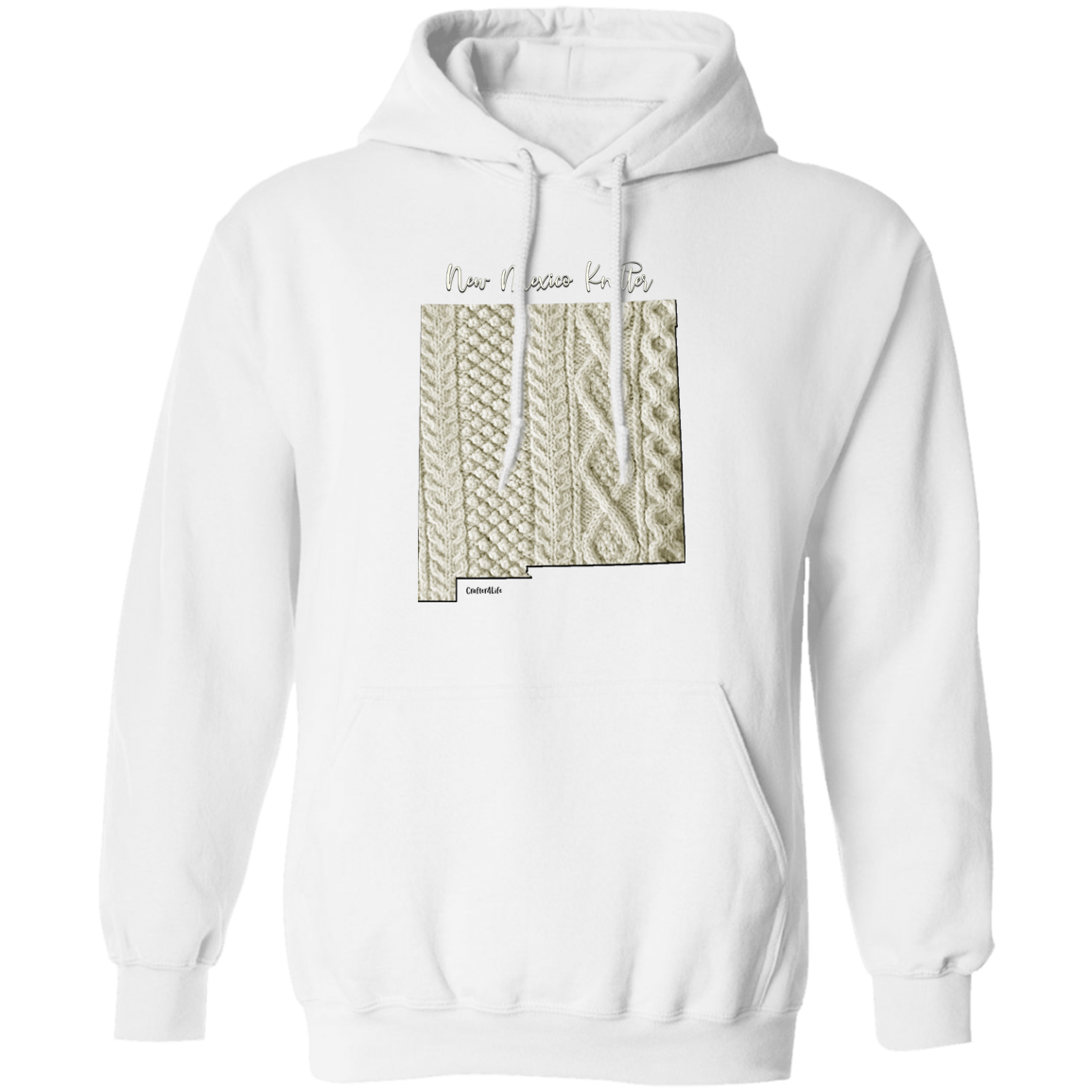 New Mexico Knitter Pullover Hoodie