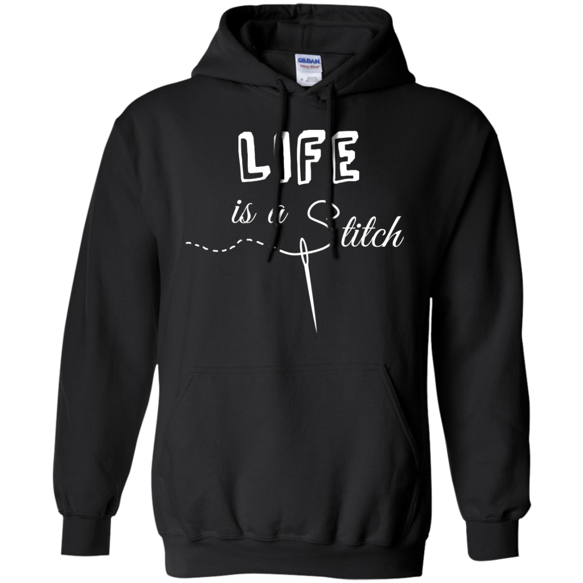 Life is a Stitch Pullover Hoodie